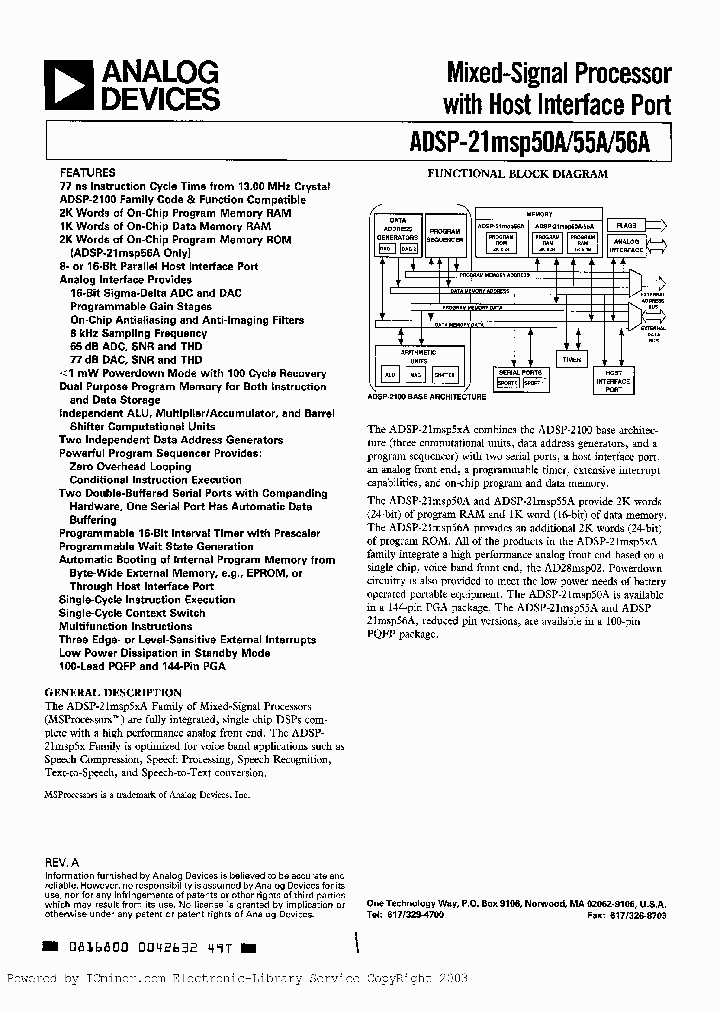 ADSP-21MSP50ABG-52_2256871.PDF Datasheet