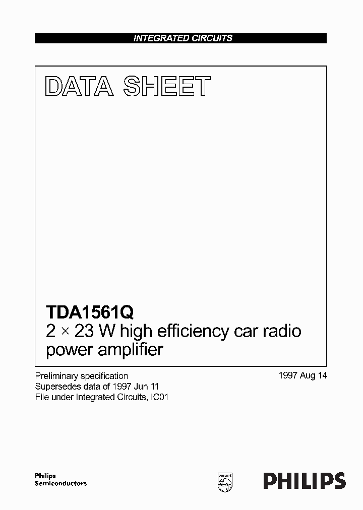 TDA1561_2257250.PDF Datasheet