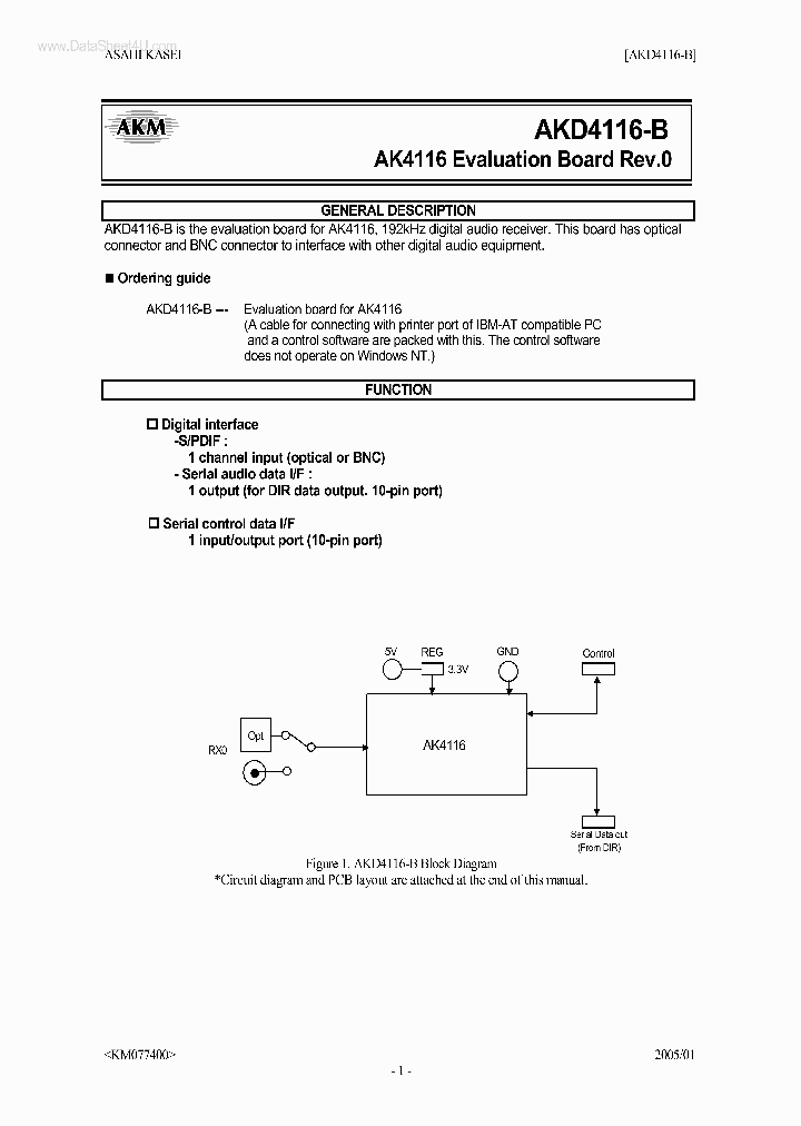 AKD4116-B_2255140.PDF Datasheet
