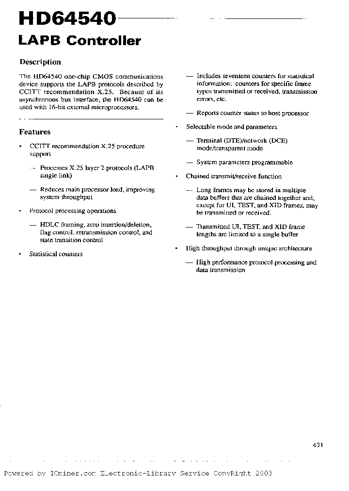 HD64540B03Y_2256601.PDF Datasheet