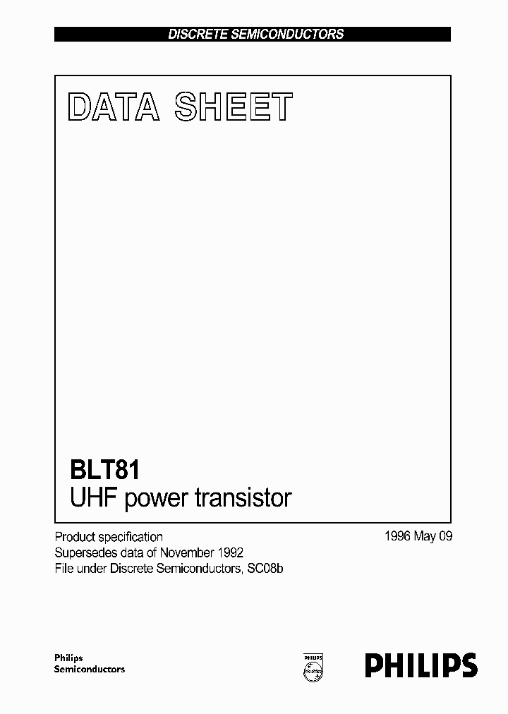BLT81T1_2258166.PDF Datasheet