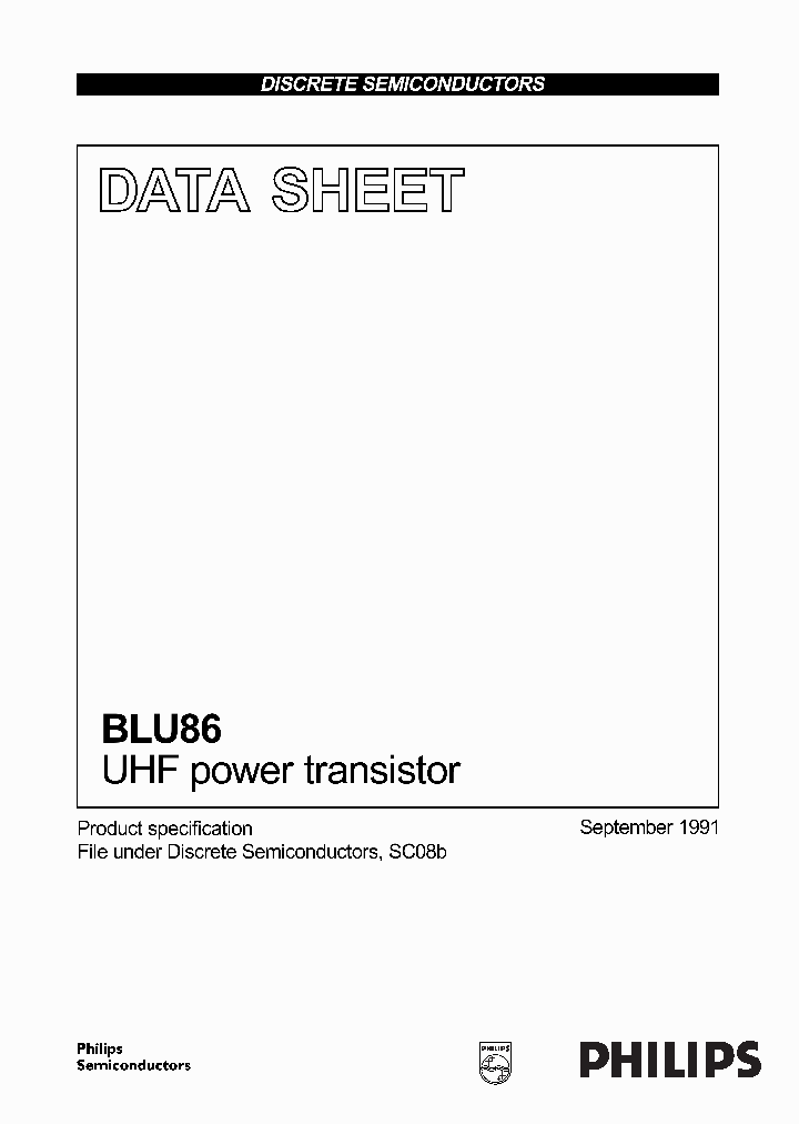 BLU86T1_2258167.PDF Datasheet