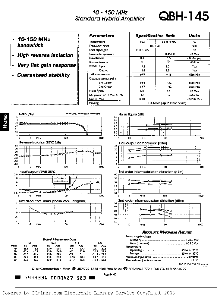QBH145_2257741.PDF Datasheet