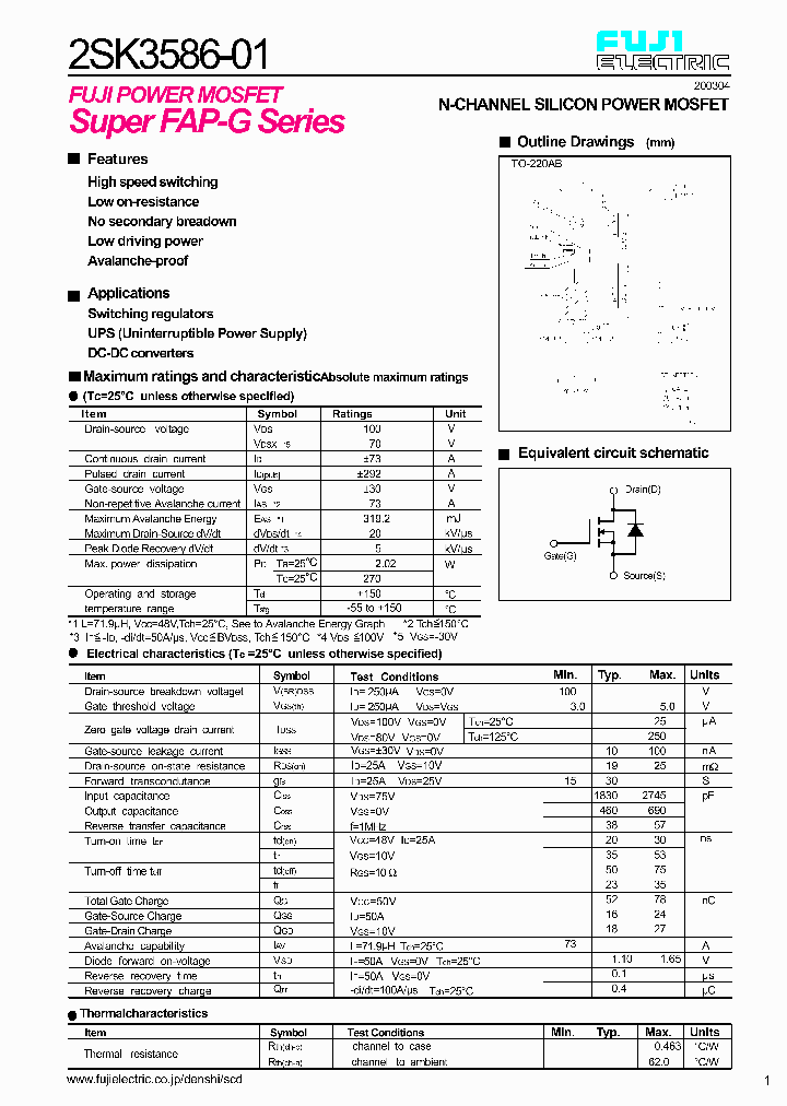 2SK3586-0103_2259745.PDF Datasheet