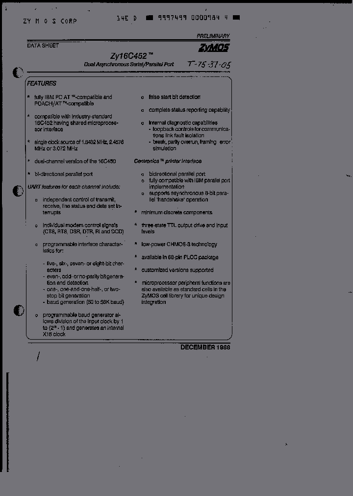 ZY16C452_2259832.PDF Datasheet