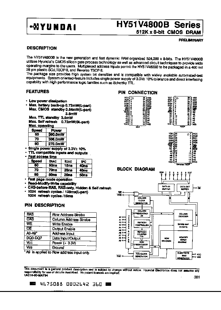 HY51V4800BTC-80_2258432.PDF Datasheet