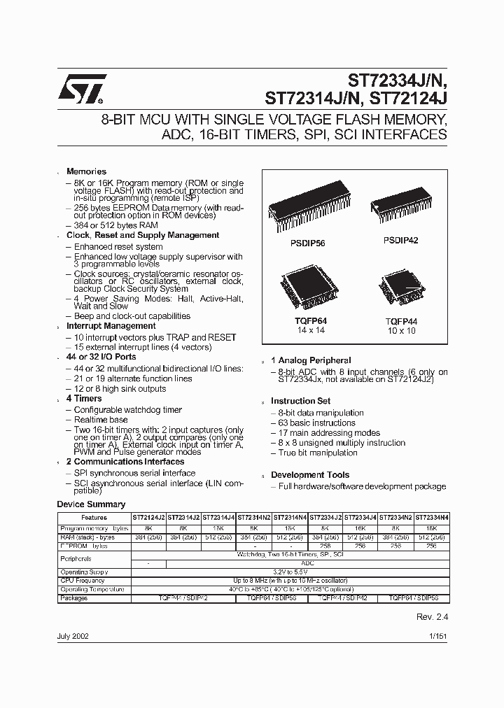 ST72314S2T7XXX_2260991.PDF Datasheet
