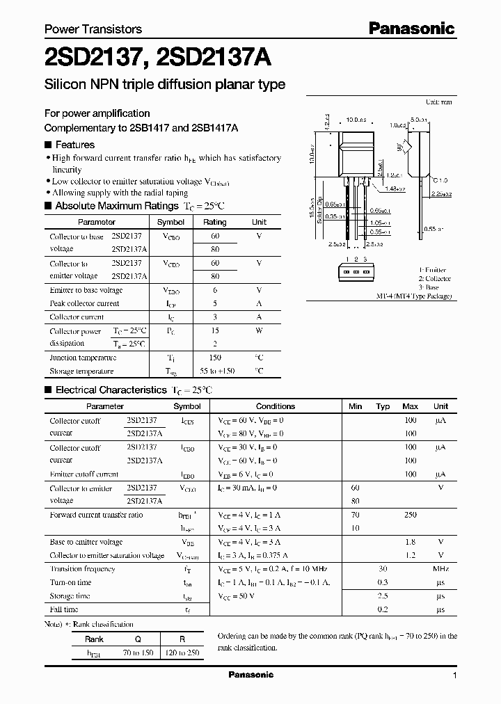 2SD21372SD2137A_2262892.PDF Datasheet
