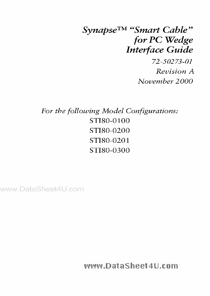 STI80-0100_2260829.PDF Datasheet