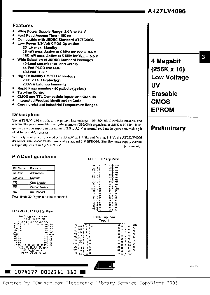 AT27LV4096-20DI_2262518.PDF Datasheet