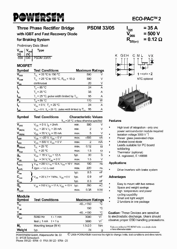 PSDM3305_2263949.PDF Datasheet