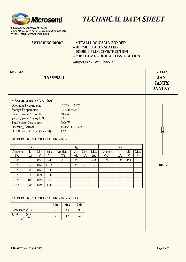 1N3595A-1_2263700.PDF Datasheet