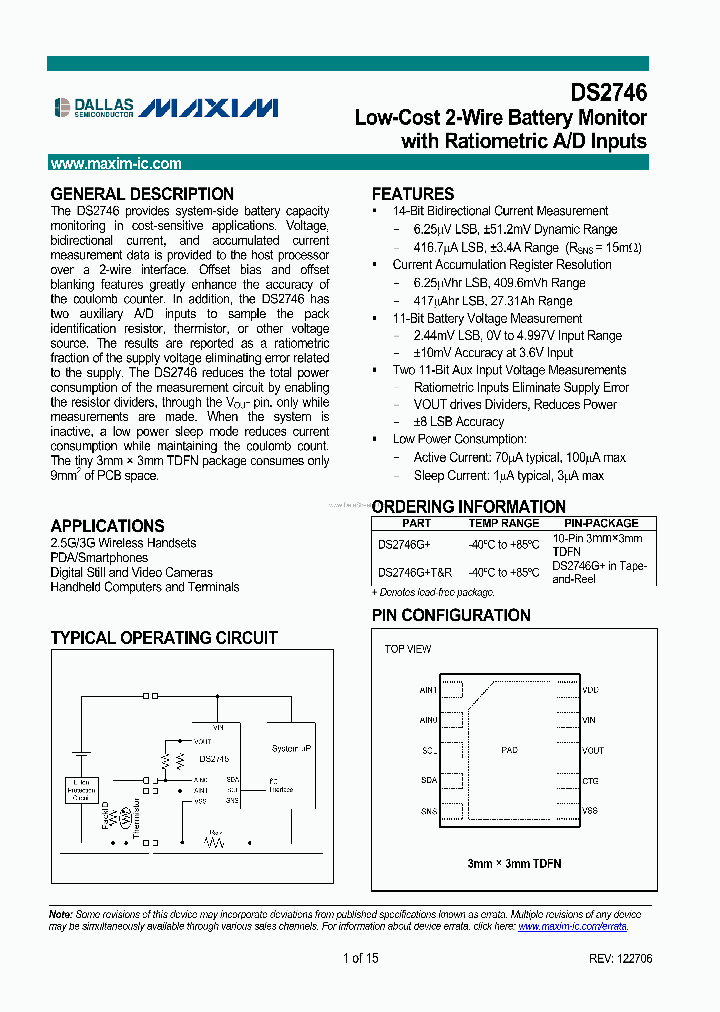 DS2746_2263971.PDF Datasheet