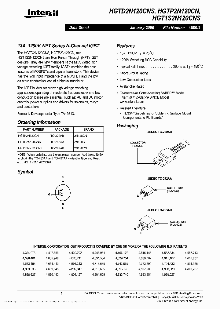 HGT1S2N120CNS9A_2267878.PDF Datasheet