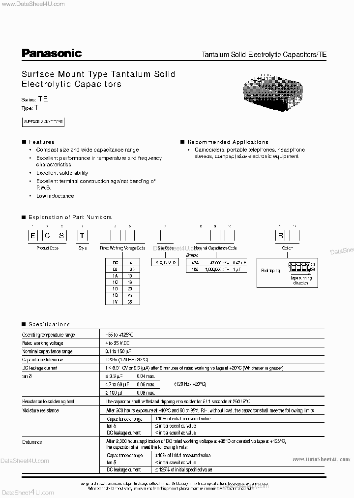 ECST1CX106R_2265166.PDF Datasheet