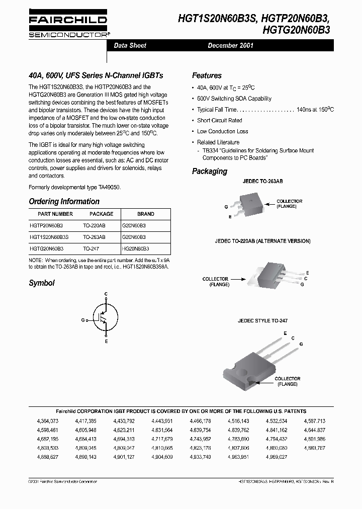 HGT1S20N60B3S9A_2267873.PDF Datasheet