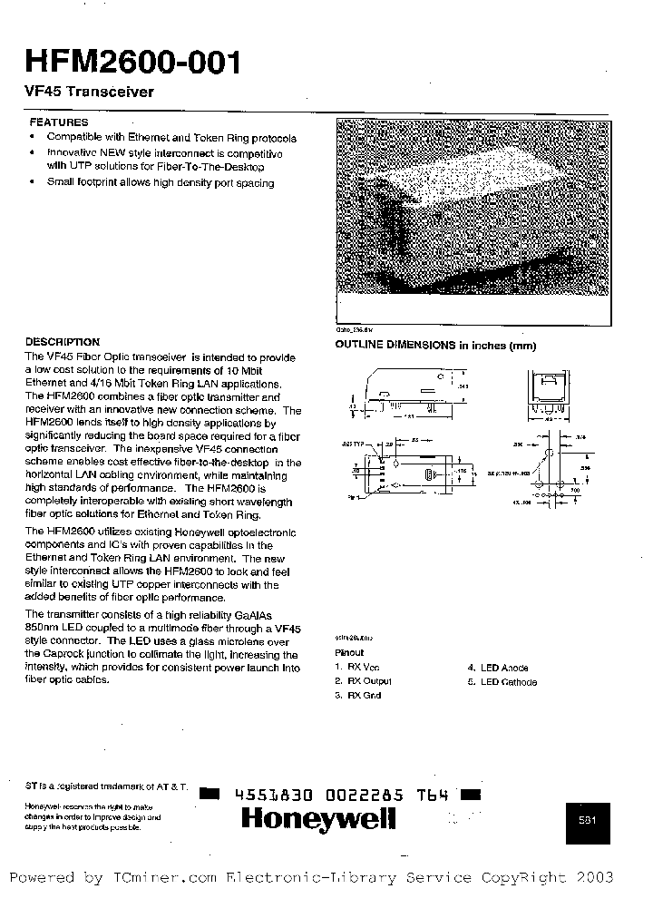 HFM2600-001_2267283.PDF Datasheet