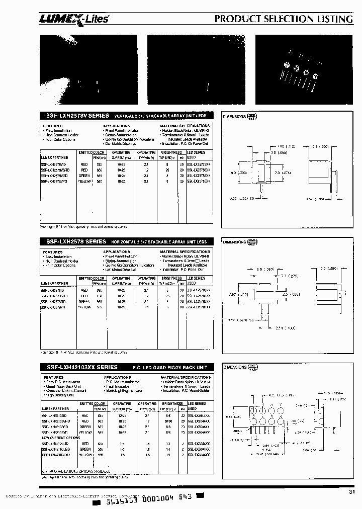 SSF-LXH42103SRD_2270444.PDF Datasheet