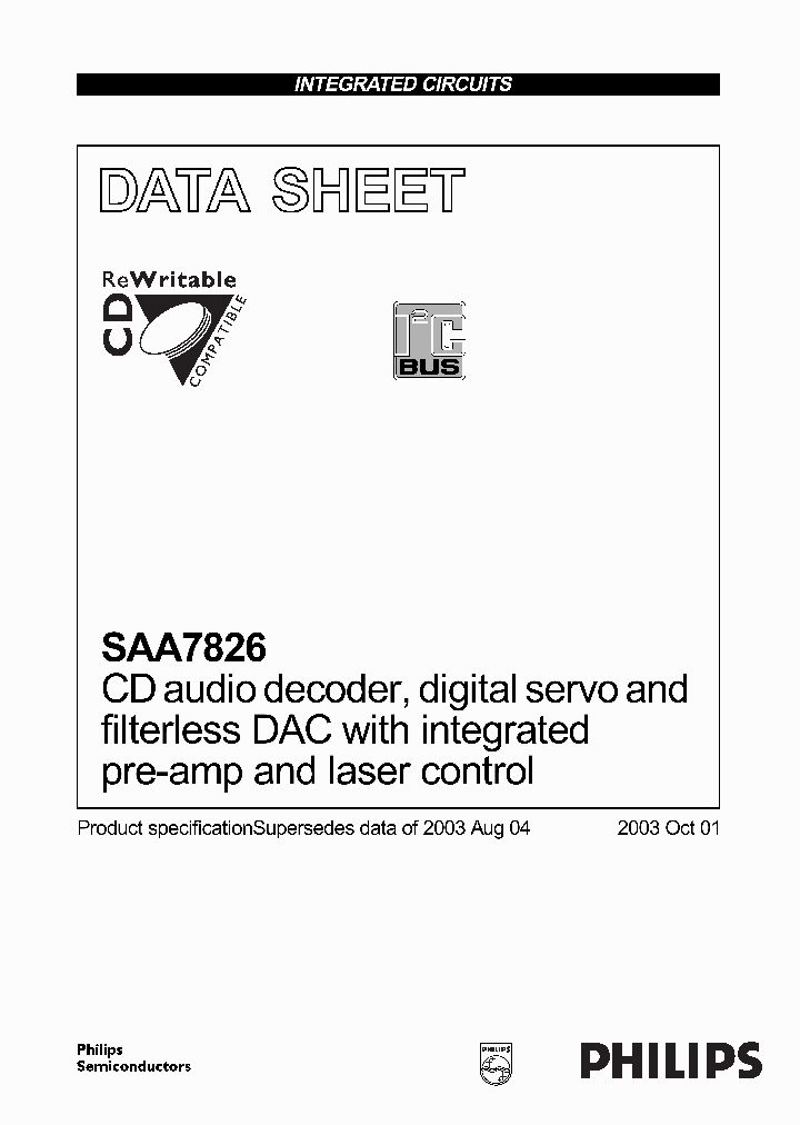 SAA7826_2272864.PDF Datasheet
