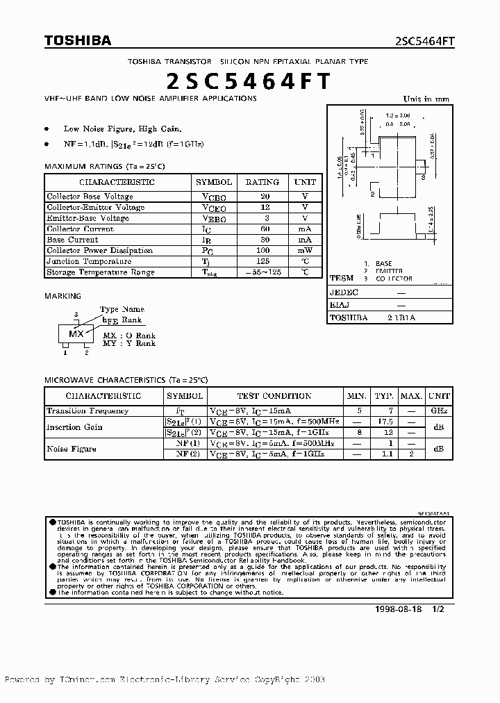 2SC5464FTO_2275083.PDF Datasheet