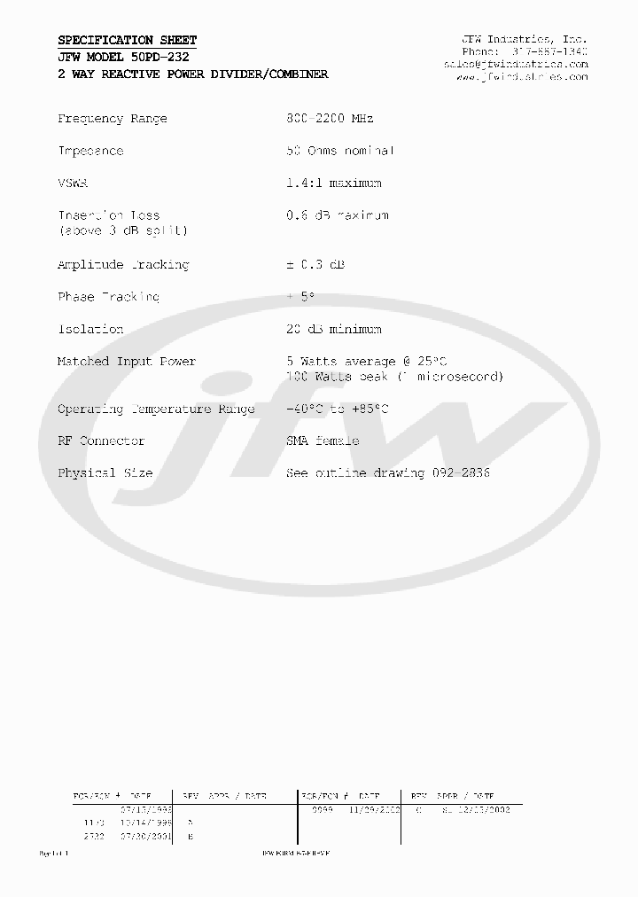 50PD-232_2276042.PDF Datasheet