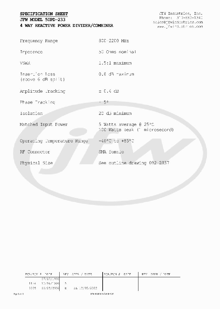 50PD-233_2276043.PDF Datasheet