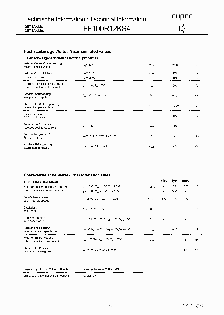 DBFF100R12KS430_2276831.PDF Datasheet
