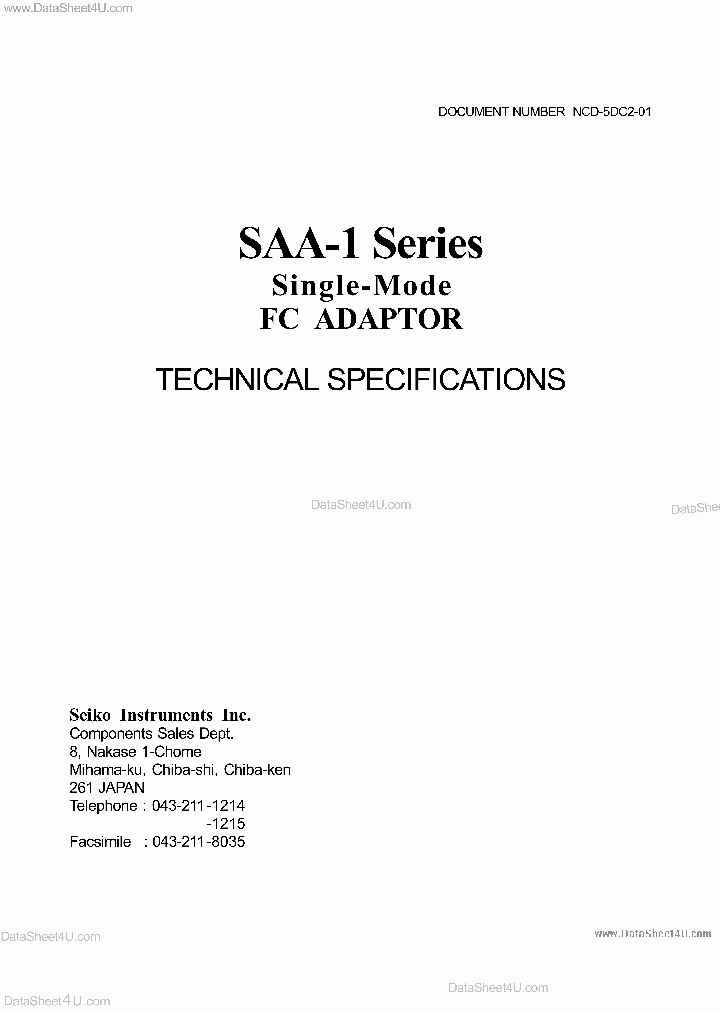 SAA1121XX_2279277.PDF Datasheet