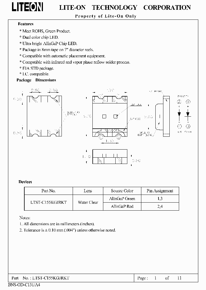 LTST-C155KGJRKT_2280396.PDF Datasheet
