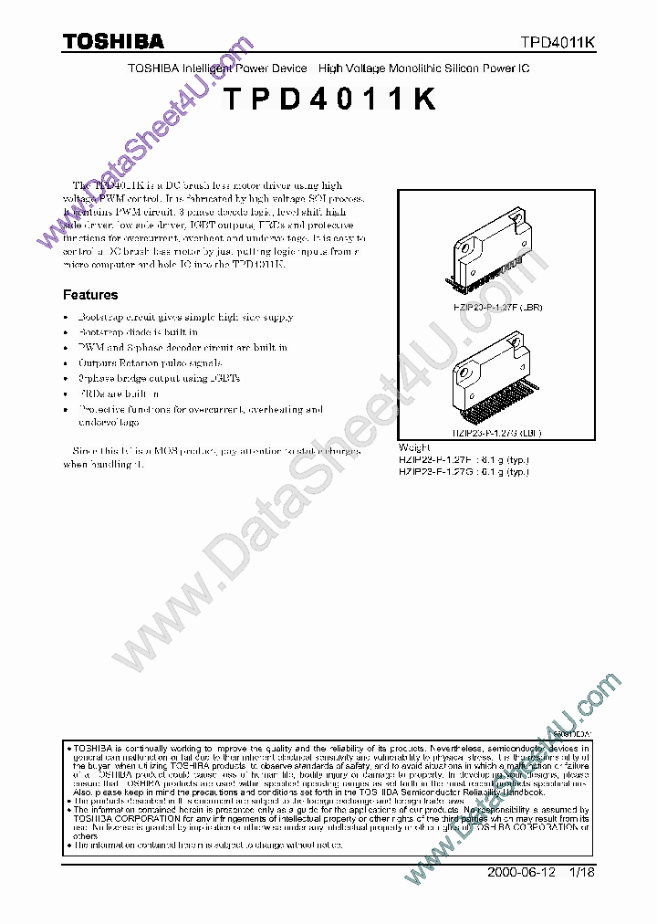 TPD4011K_2279051.PDF Datasheet