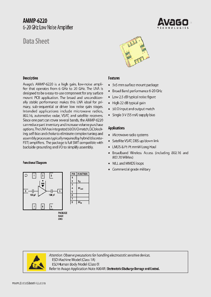 AMMP-6220_2287165.PDF Datasheet