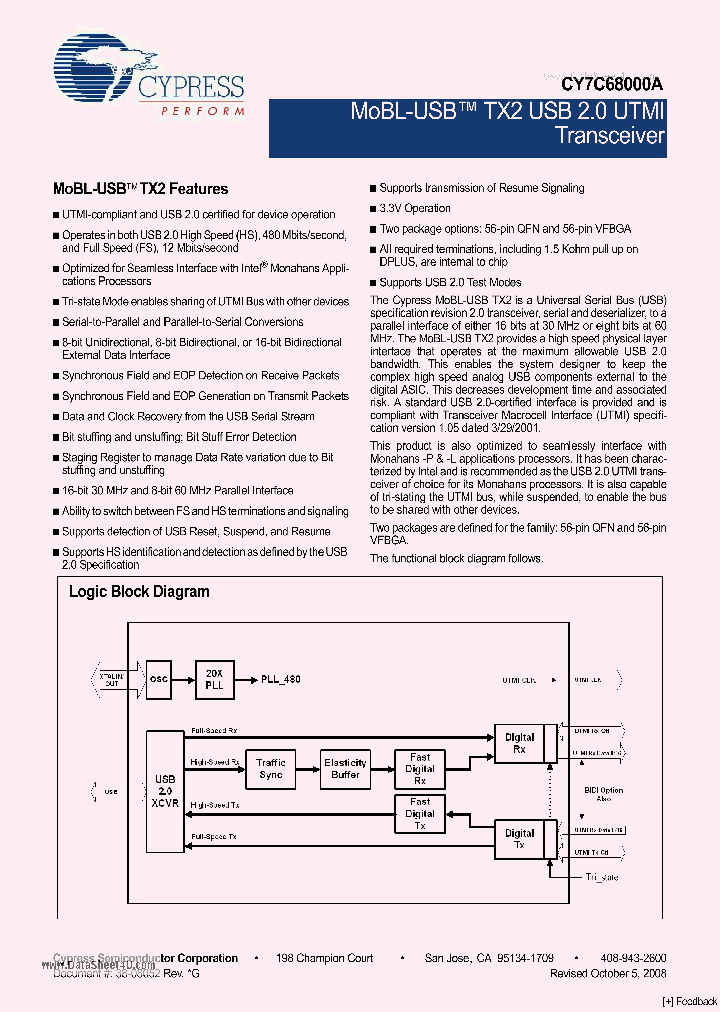 CY7C68000A_2287958.PDF Datasheet