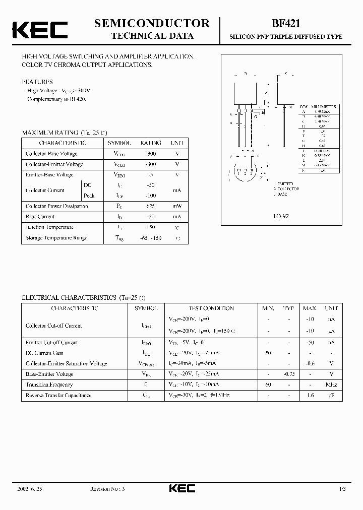 BF421_2291703.PDF Datasheet