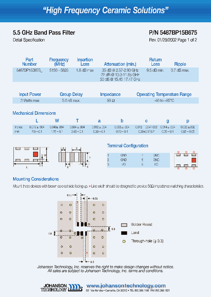 5487BP15B675_2293299.PDF Datasheet