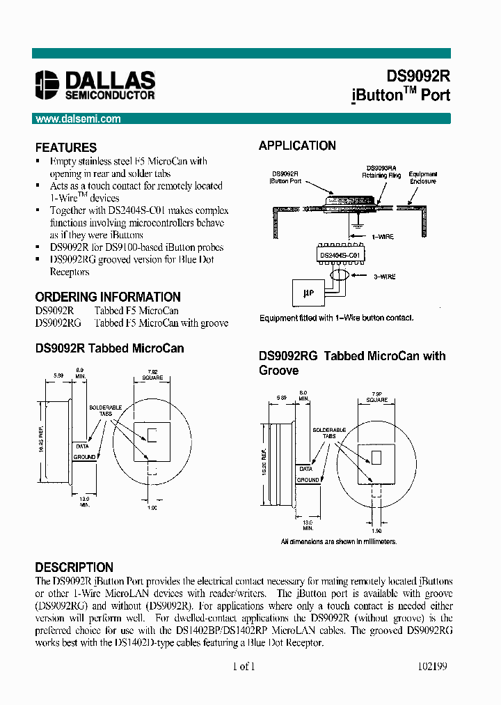 DS9092R_2299241.PDF Datasheet