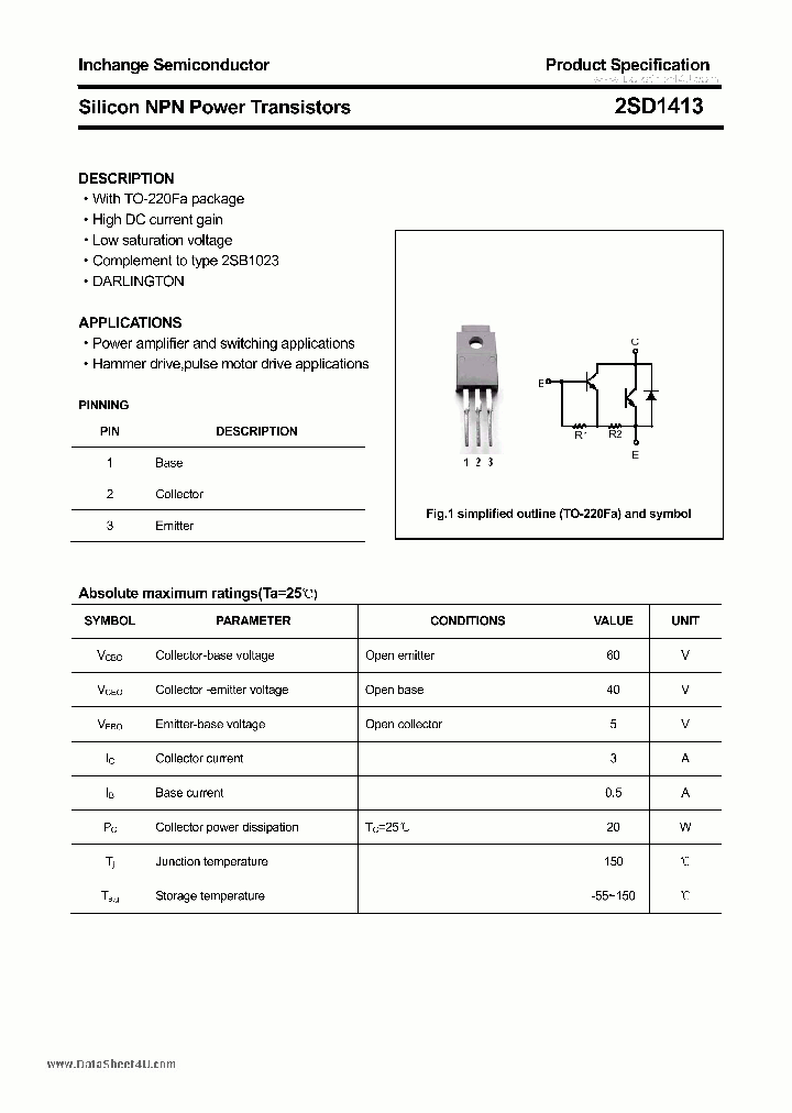 D1413_2297278.PDF Datasheet