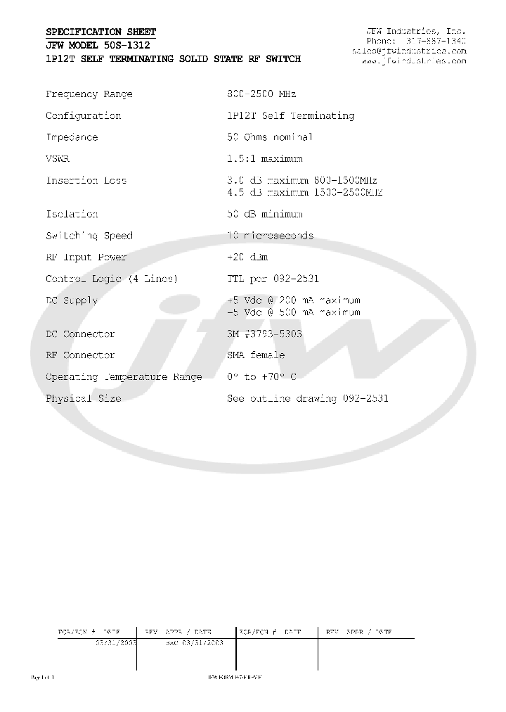 50S-1312_2303938.PDF Datasheet
