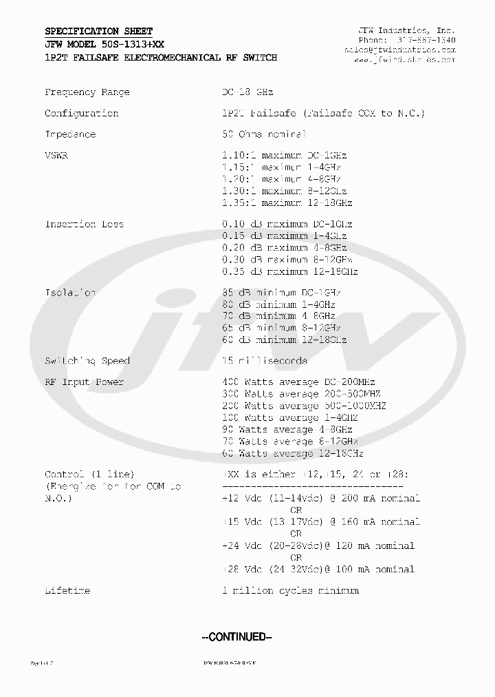 50S-1313XX_2303939.PDF Datasheet