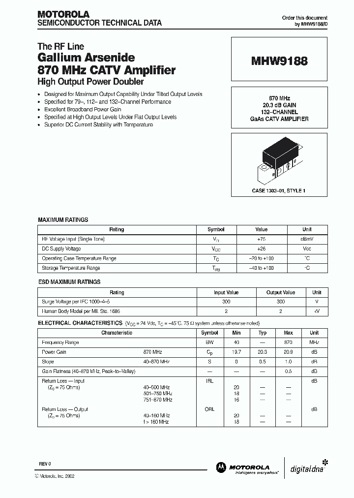 MHW9188_2309525.PDF Datasheet