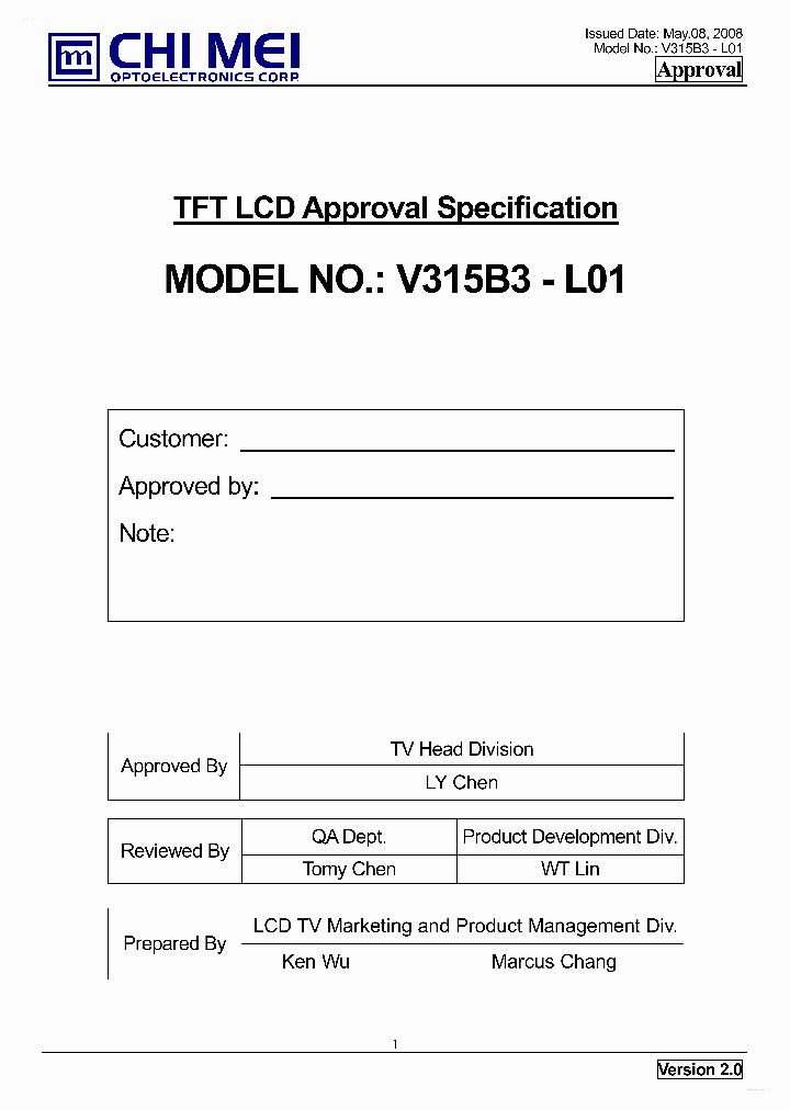 V315B3-L01_2305911.PDF Datasheet
