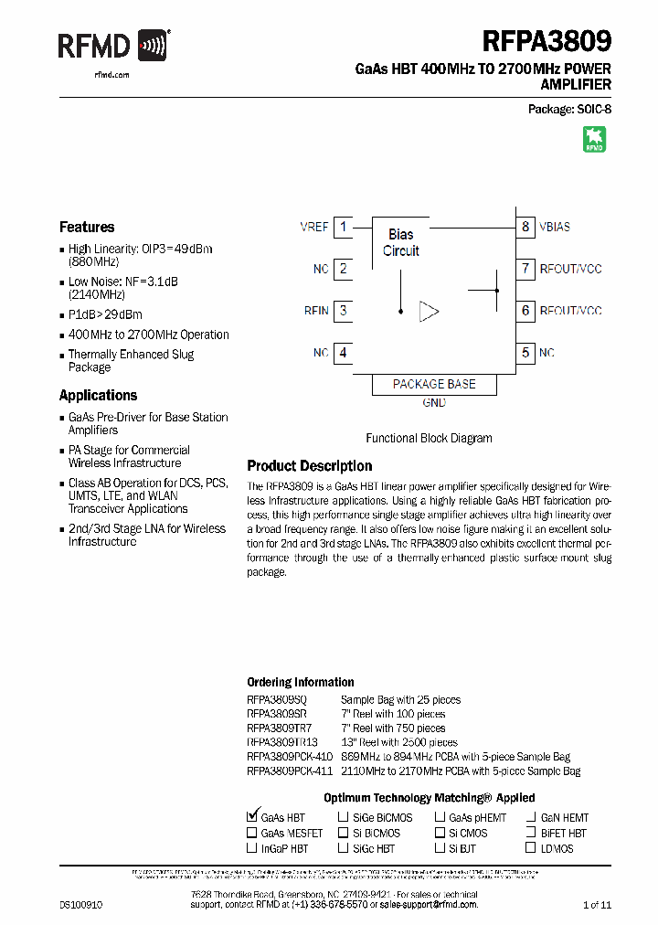RFPA3809PCK-410_2310789.PDF Datasheet