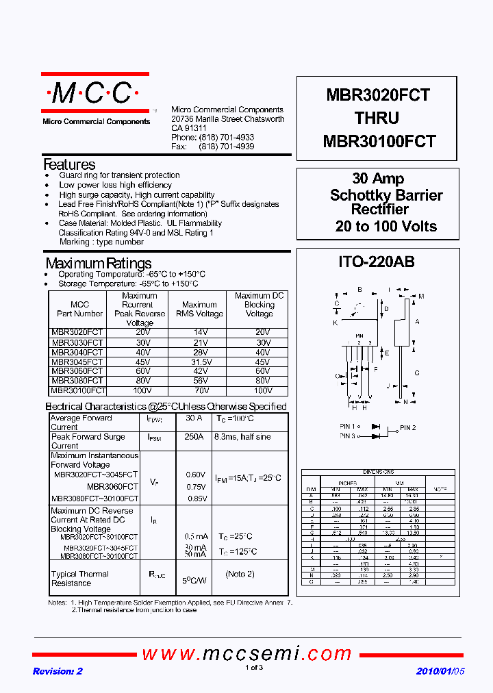 MBR3080FCT_2313991.PDF Datasheet