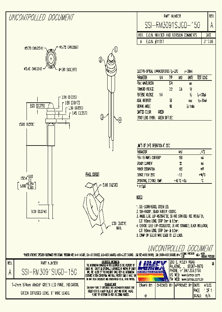 SSI-RM3091SUGD-150_2326567.PDF Datasheet
