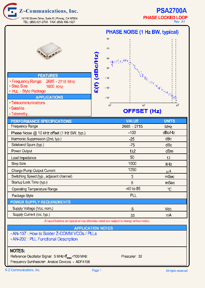 PSA2700A10_2328675.PDF Datasheet
