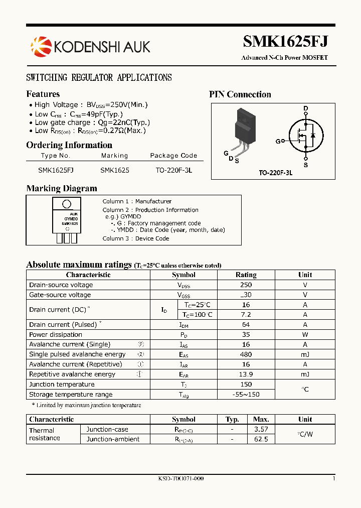SMK1625FJ_2329929.PDF Datasheet