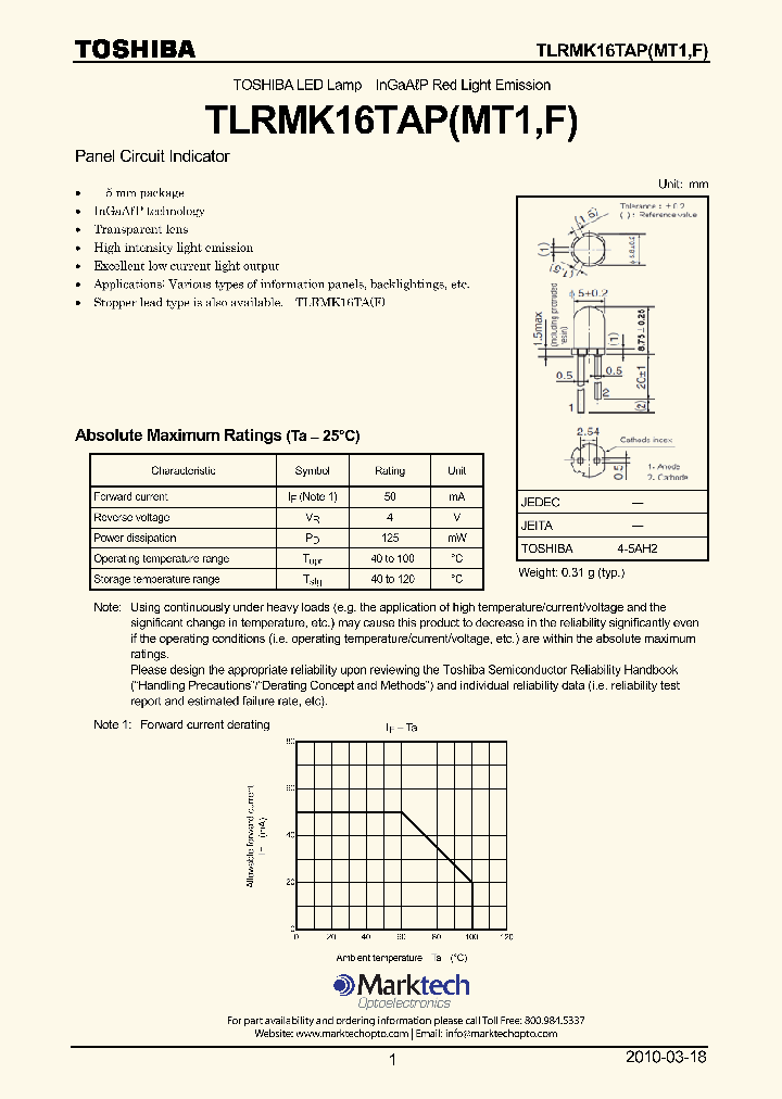 TLRMK16TAP_2329932.PDF Datasheet