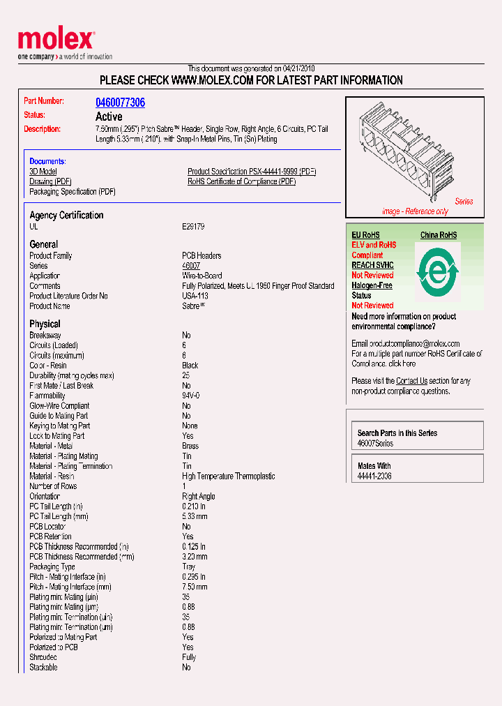 46007-7306_2329965.PDF Datasheet