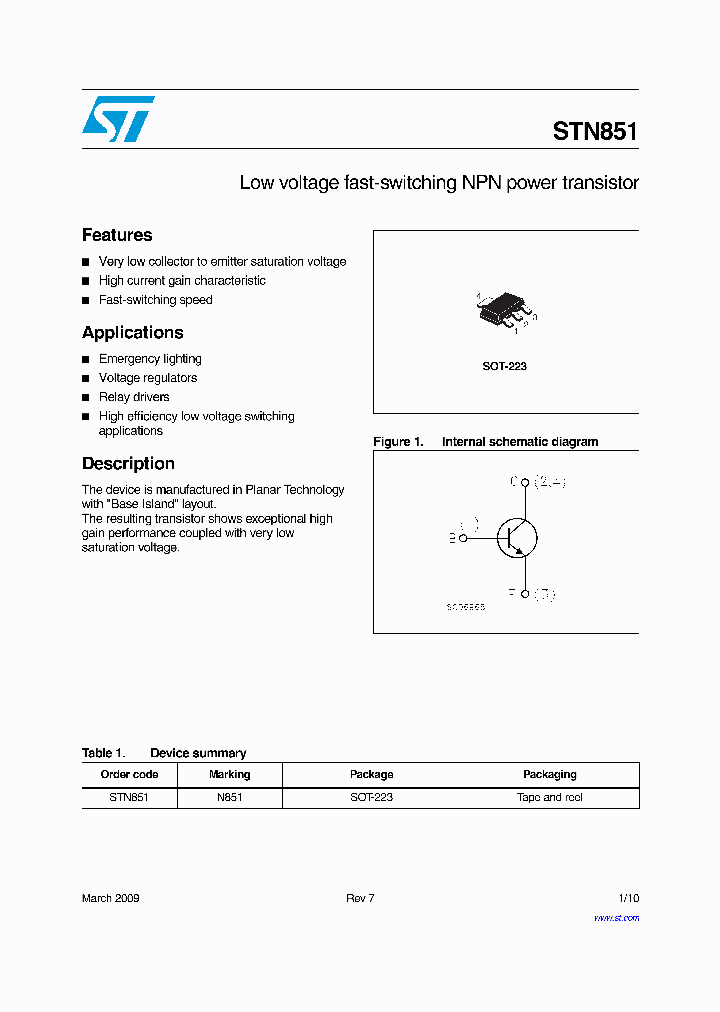 STN85109_2331849.PDF Datasheet