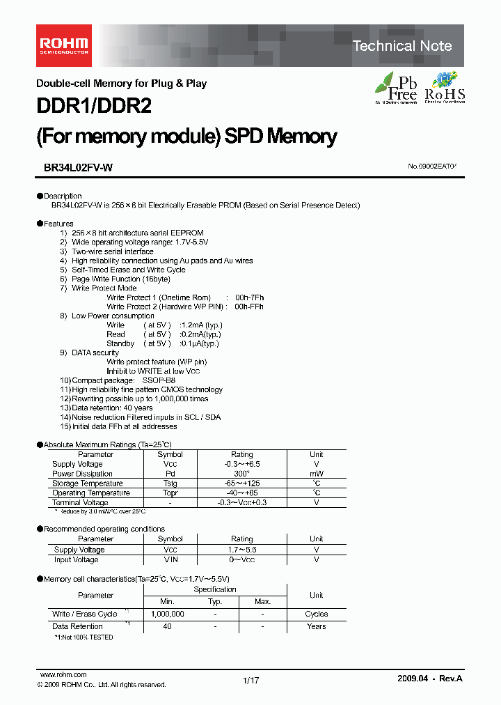 BR34L02FV-WE2_2335472.PDF Datasheet