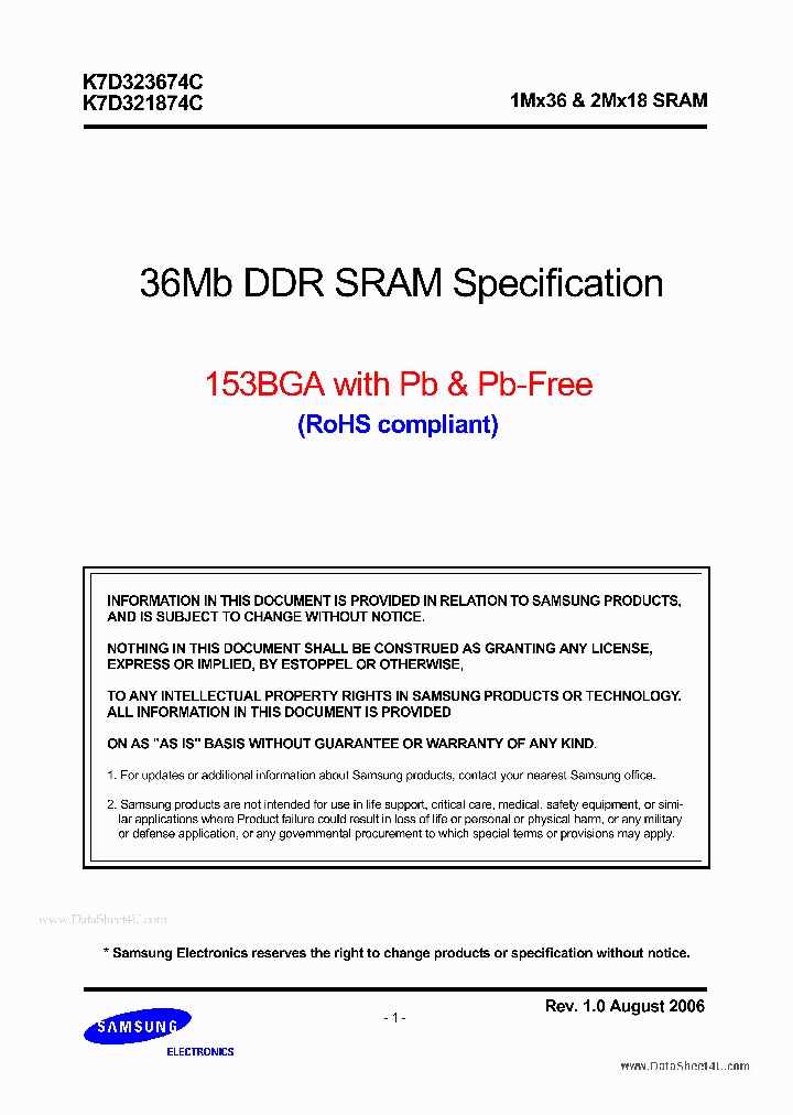 K7D321874C_2334145.PDF Datasheet